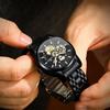 Fen Zun Men's 2020 Trendy Skeleton Automatic Watch