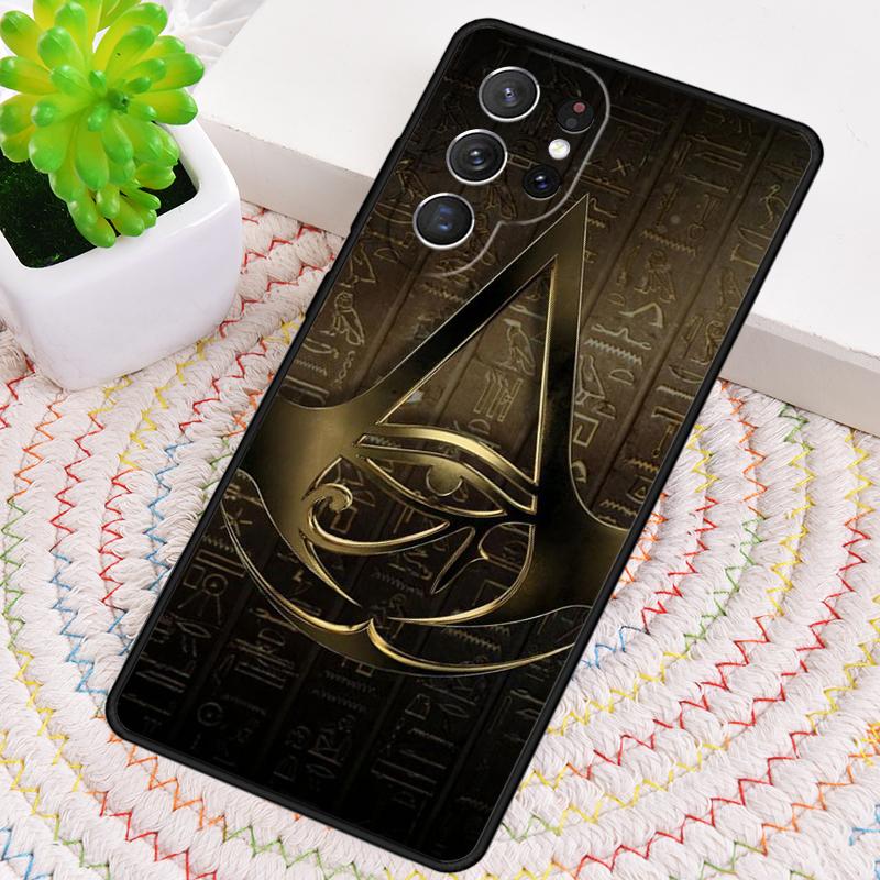 Egyptian Hieroglyphics Symbols Phone Case for Samsung Galaxy Note 10 Pro S26 Ultra S23 S24 FE S25 S21 S22 PLUS Shockproof Cove