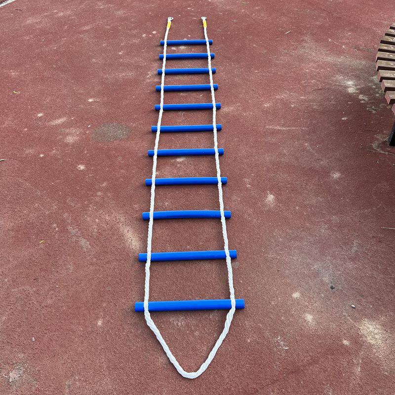3-Meter Kids Indoor Climbing Rope Ladder with 11 Rungs