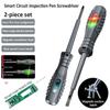 2pcs Word/Cross Electrician Screwdriver 12-220V Voltage Tester Pen AC/DC Induction Insulated Electricians Screwdriver Hand Tools