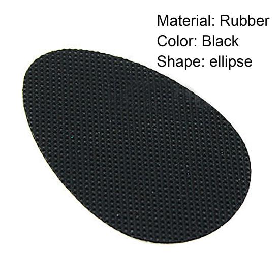 5 Pairs Pebble Shape Non-slip Shoes Pad Easy To Use Compact
