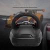 Steering Wheel for PC Racing with PS4/Xbox Series X Compatibility, Includes Three-Pedal Shifter