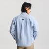 Lee Men's Striped Long-Sleeve Shirt with Embroidered Logo