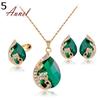 Smart Pendant Necklace Earrings Ring Party Wedding Jewelry Set