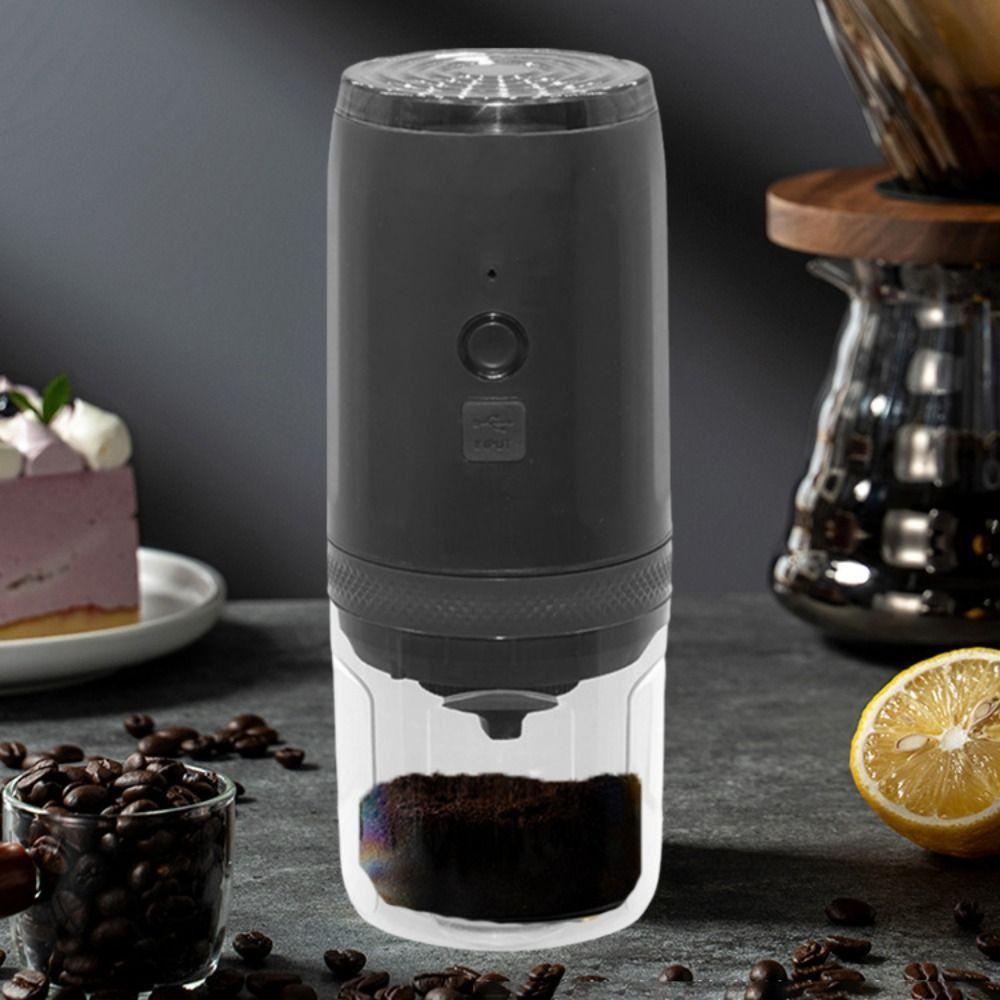 Cordless Electric Coffee Maker USB Rechargeable Coffee Bean Mill Portable Coffee Grinder  Travel