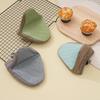 Verbrühschutz-Handschuhe, Silikon-Dicker Topf-Isoliergriff, Hitzebeständig für Backofen, Mikrowellenherd, Handschutz