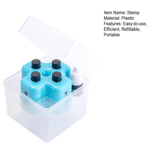 Matematisk Rullestempel Sett 4 i 1 Matematisk Øvelsesstempel Addisjon Subtraksjon Multiplikasjon Divisjon Tilfeldig Stempel for Førskole Grunnskole Læring