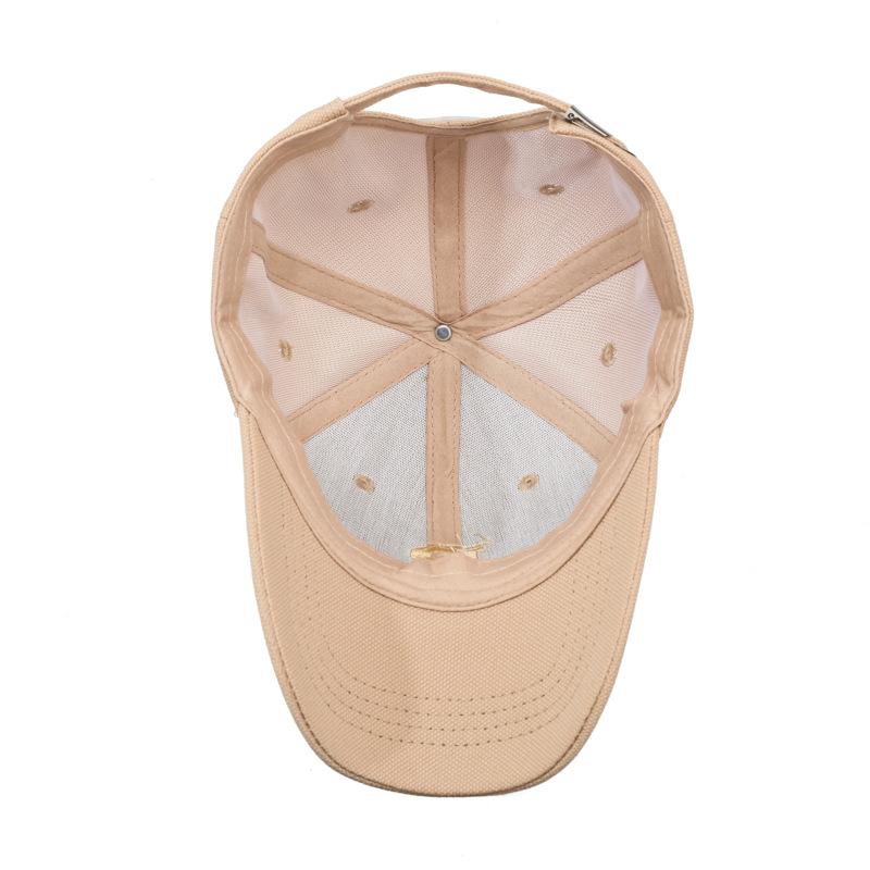 Spring Autumn Baseball Cap Men's Embroidered Letters Cap Outdoor Sunshade Sunscreen Cap