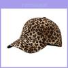Vintage Leopard And Zebra Print Baseball Cap With Extended Brim For Casual Outdoor Sun Protection