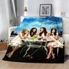Pretty Little Liars Aufdruck Decke Picknickdecken Warme Decke Weiche und Bequeme Decke Haus Reisen Geburtstagsgeschenk