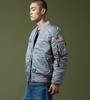 Alpha Industries NASA GEN2 US Spec New Silver Men's MA-1 TA0526-069