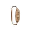 Gucci Modetrend Altes Blumenlogo Rot Grün Gurt Reißverschluss Leinwand Crossbody Umhängetasche Hüfttasche Herrentaschen Braun 696031-UKMDG-2570