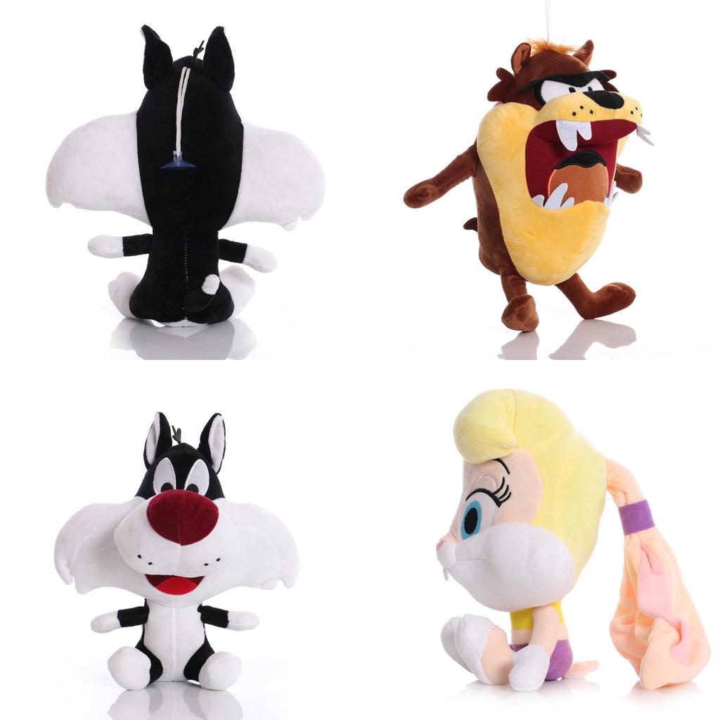 Bugs Bunny Devil Lola Daffy Duck Plush Toys Set Of 4 Soft Dolls Cartoon Stuffed Great Gift