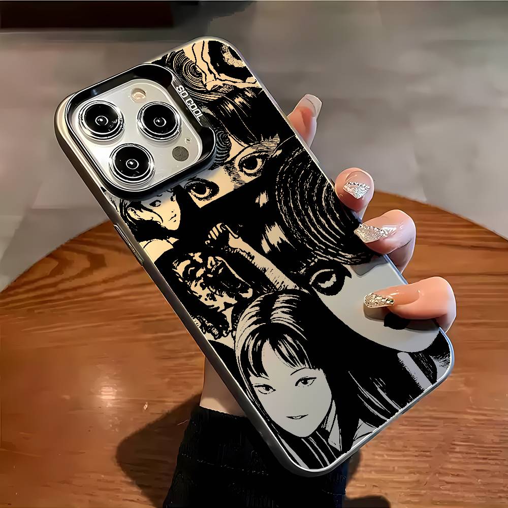 Phone Case PIKPAKA J-Junji Ito Horror Comics for Samsung Galaxy S26 S25 S24 S23 S22 S21 S20 FE Ultra Edge Anti Fall Matte Cover