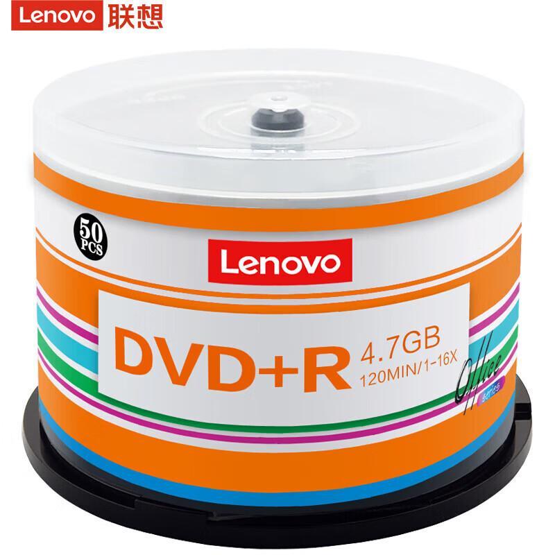 Lenovo DVD+R 16x 4.7GB Blank Recordable Discs (50-Pack)