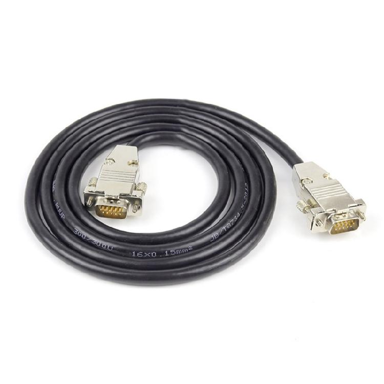 Shielded SVGA Cord 15Pin HDB15 Male/Female Ends 150cm Fast Speed Data Transmission For AV Equipment