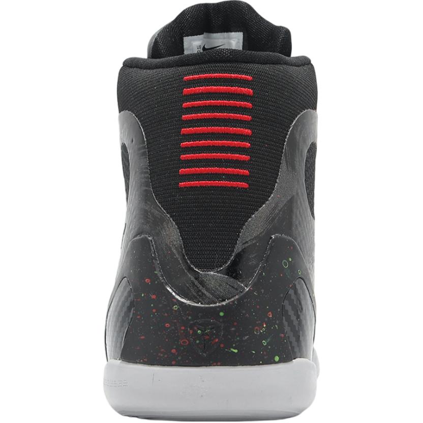 Nike Kobe 9 Elite GS Masterpiece 2025 Kids Sneakers Black Metallic-Silver Bright-Crimson HJ9446-001