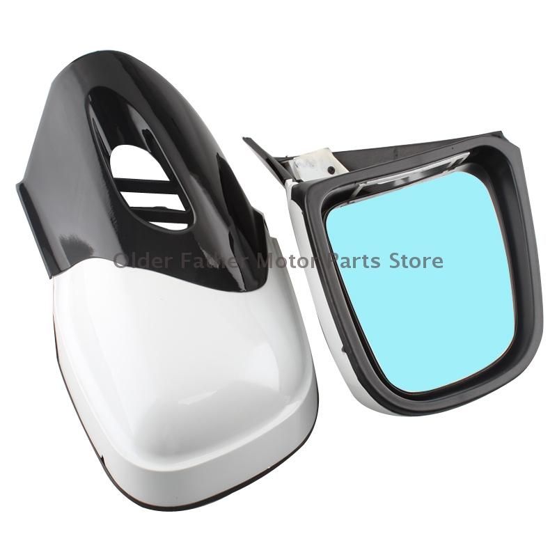 Motorcycle Accessories Left & Right Sides Rearview Mirrors ABS Plastic Black Chrome White For BMW K1200 K1200LT K1200M 1999-2008