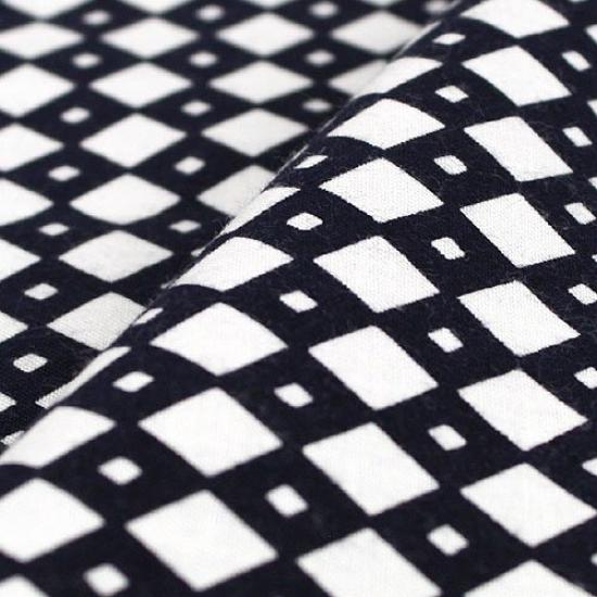 Dyeing Anbo Hand Towel White with Navy Blue Authentic Made in 35cm x 100cm "Nail Puller, Pattern," Dyed, 100% Cotton, Tokuoka, Japan,