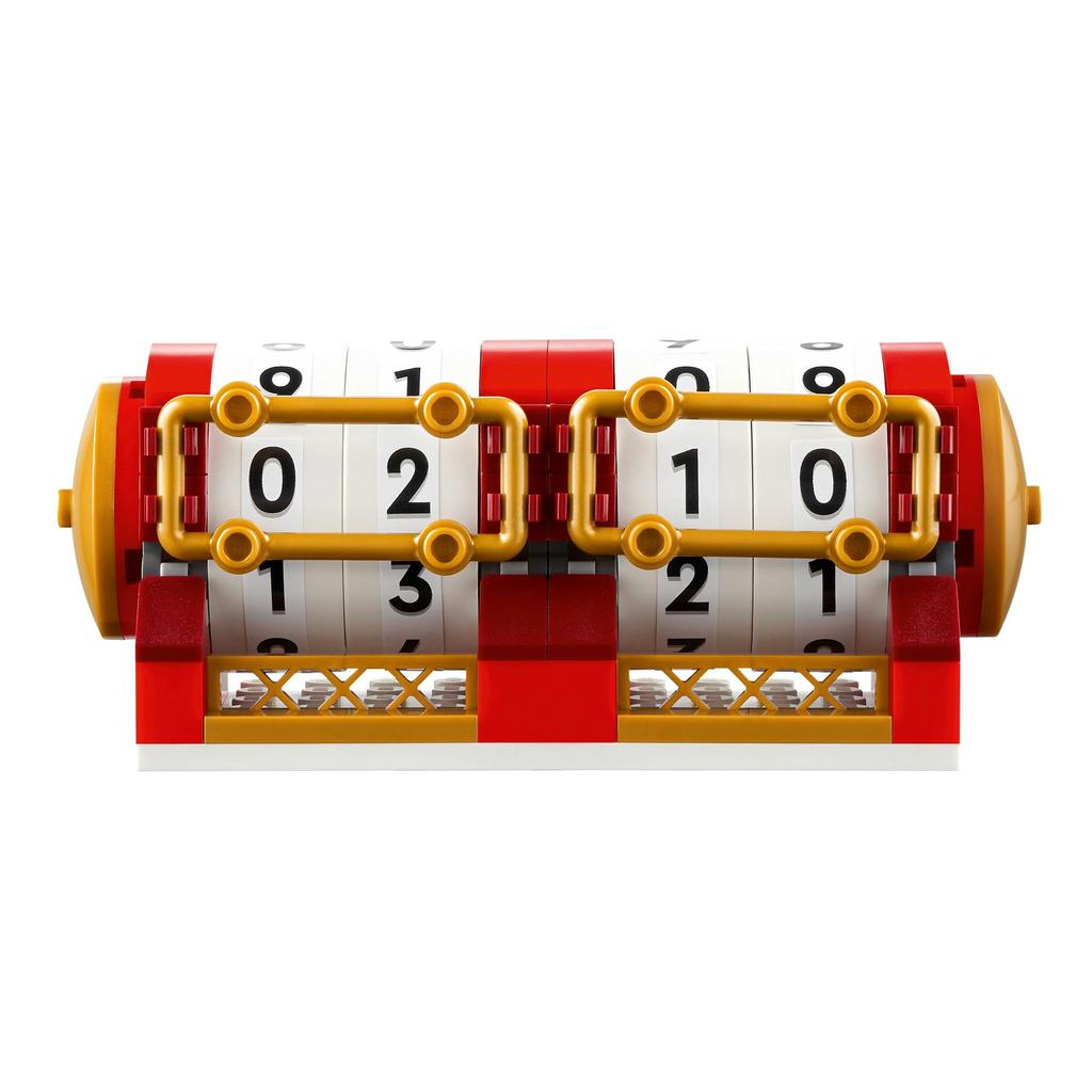 LEGO Celebration Calendar Toy Birthday Present Block Boys Girls Children 10 Years Old 11 Years Old 12 Years Old Elementary School Students Interior