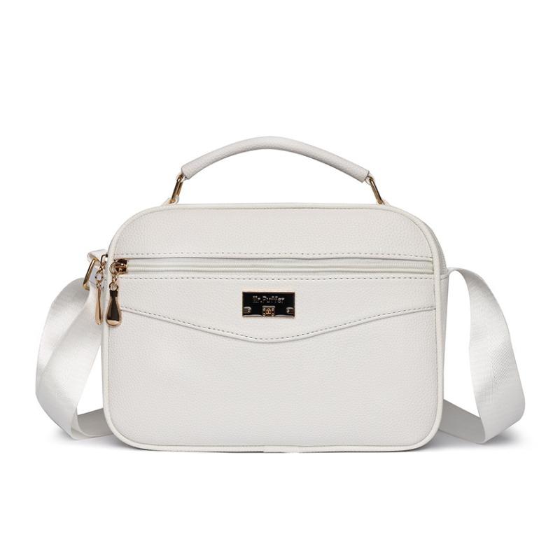 

Versatile winter women s bags fashionable women s shoulder messenger bags new handbags белый