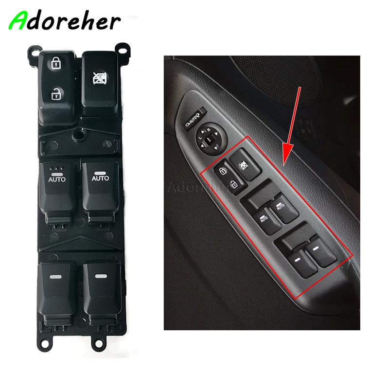Car Power Master Window Control Switch For Kia Forte 2014-2018 93571-A7200 Accessories