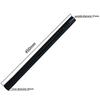 Universeller Staubsauger-Verlängerungsrohr 32mm Innendurchmesser Kunststoff Flexibler Schlauchverbinder Schwarz Set mit 2 Stück