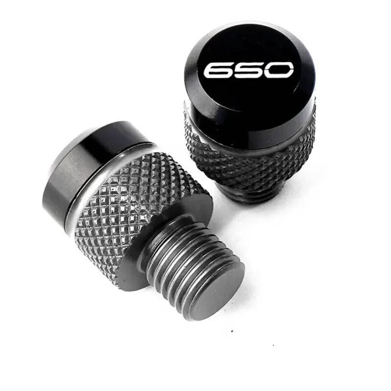 2pcs M10*1.25 Mirrors Hole Plugs Screws Cover For KAWASAKI Z650 Z 650 Motorcycle Accessories