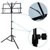 Music Stand for Sheet Book Stand,with Bag,Modern,Adjustable Height,Sheet Clip Holder,for