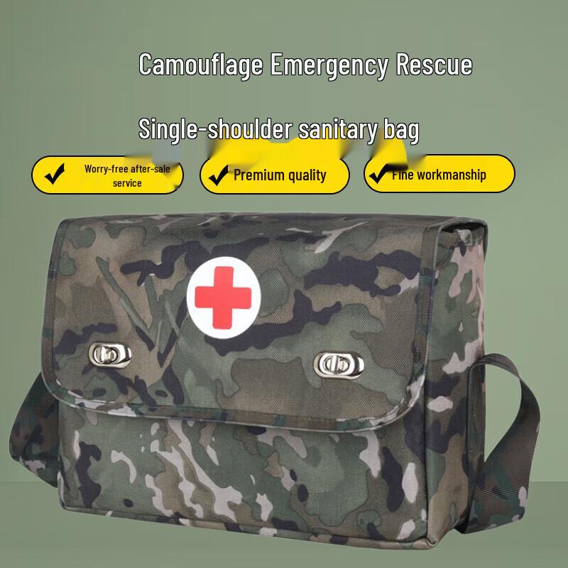 Portable Outdoor Camouflage Medic Shoulder Bag