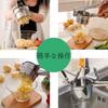 Lemon Juicer, Fruit Juicer, Potato Masher, Potato Ricer, Stainless Steel, Manual, Hand Juicer, Fruit and Vegetable Juicer, Food Strainer, Multi-functi