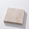 Natural Marble Coasters Placemat Travertine Insulation Pads  Photography Props