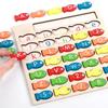 Wooden Kids Fishing Toys Early Educational Fishing Game Toy Letter Number Puzzle  Gift For Kids