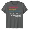 Unisex Grandad Knows Everything Funny Fathers Day Tshirt Tee Best Dad Ever Papafd