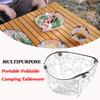 1-2PCS Portable Foldable Camping Tableware Lightweight Folding Bowl Plate Cup Filter Travel Chopping Board Food-Grade Tableware
