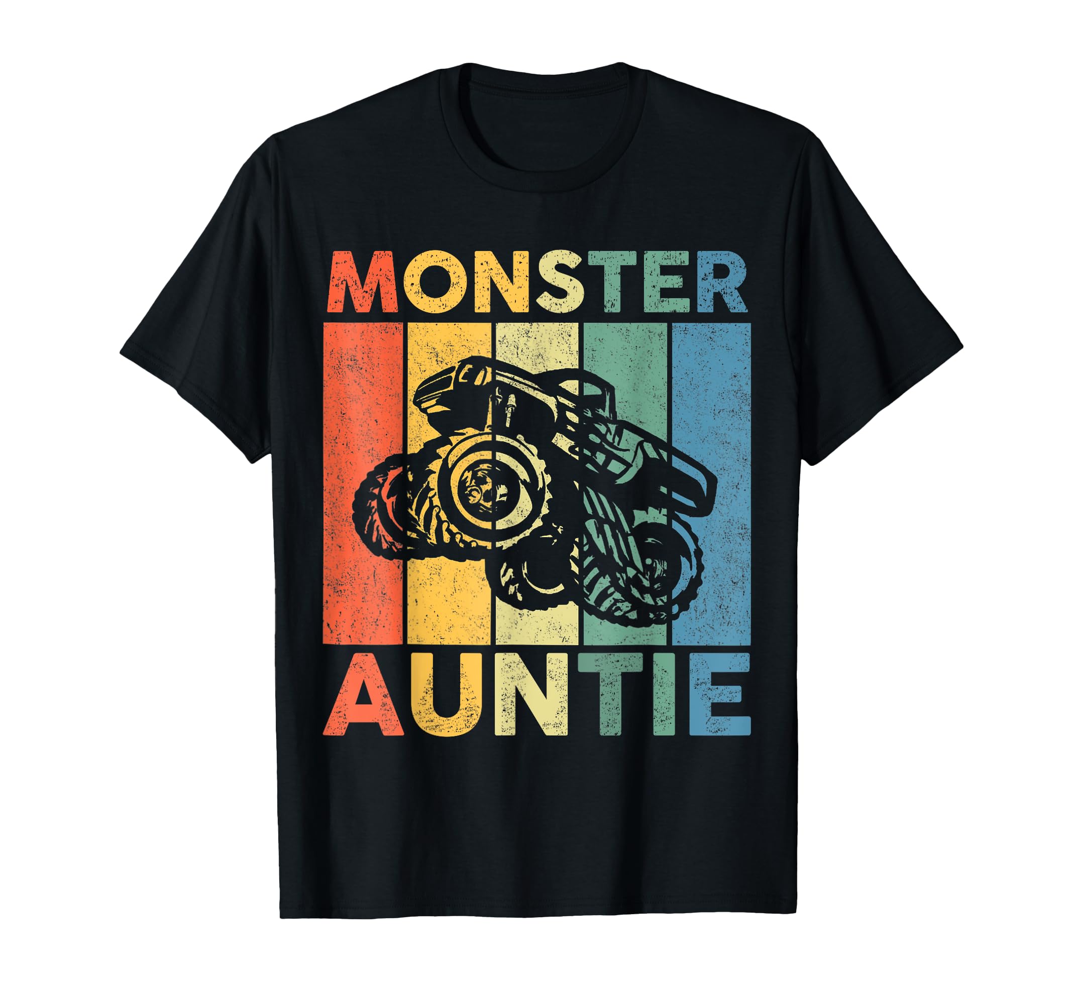 

Monster Truck Auntie Monster Truck Are My Jam Truck Lovers T-Shirt