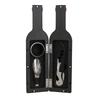 Lunari Wine Tool Bottle Drip Sommelier Knife Multifunctional with Storage Case 3-Piece Set Opener, Pourer, Ring, -