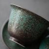 150ml ceramiczna miska z pokrywką, zabytkowa miska do herbaty