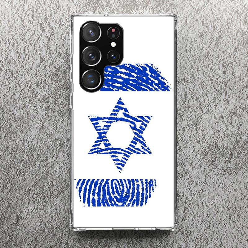 David Jewish Star Symbol Print Soft Case for Samsung Galaxy S25 S24 S23 S22 Ultra S21 Plus S20 FE Phone Shell S10 + Pattern Cove