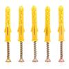 50Sets Self Drilling Expansion Tube Nails M6 M8 M10 Self-Tapping Flat Head Screws Expansion Bolt Pipe Heavy Duty With Screws