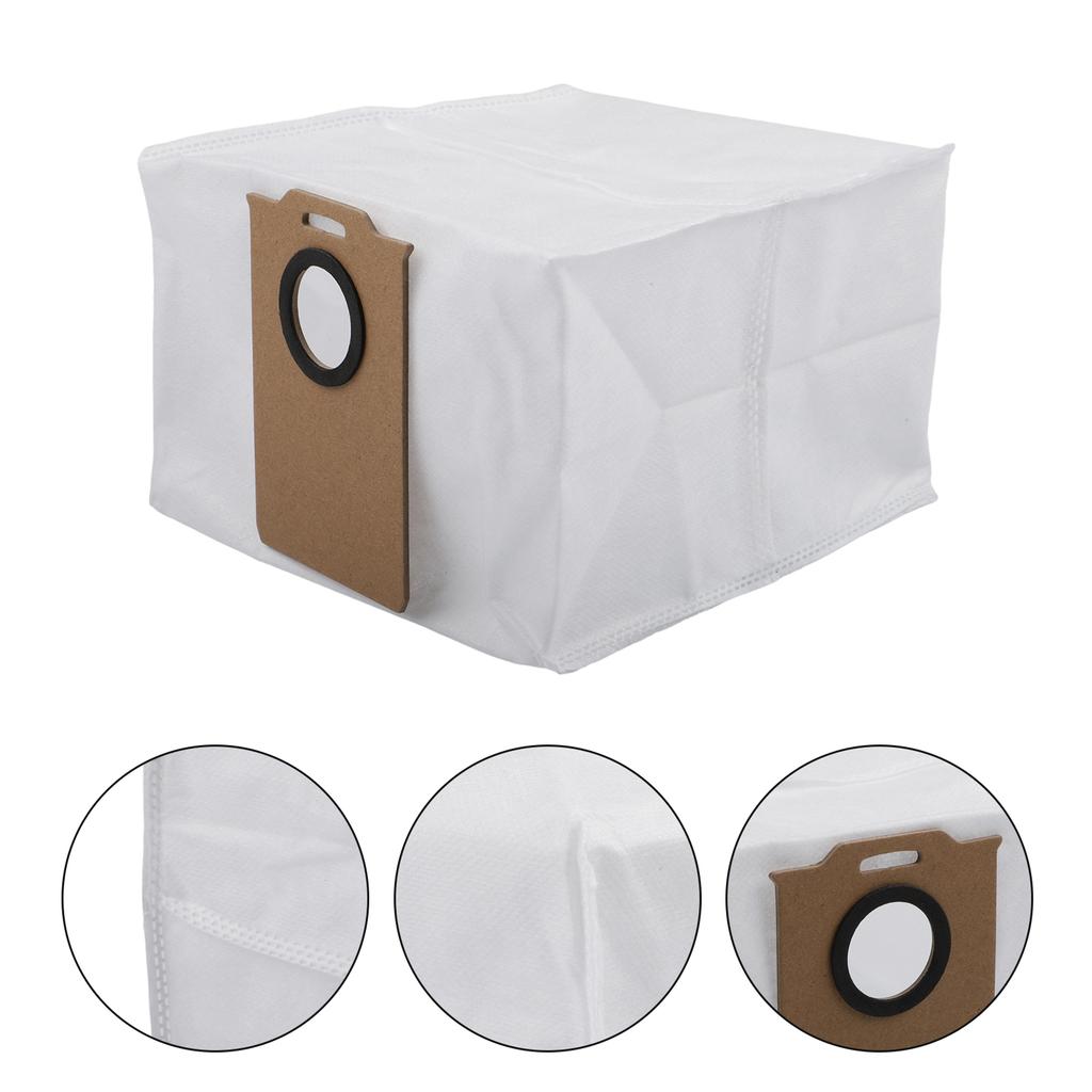 Replacement Dust Bags for BPMIO B15Plus Robot Vacuum Cleaner with Large Capacity for Reduced Frequency of Change
