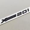 3D ABS Autoaufkleber Logo X1 X2 XDrive20d Heckklappen-Emblem Kotflügel Seiten-Emblem Für BMW Xdrive X1 X2 X3 320d 320i E84 F48 F39 U10 uq2