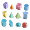 12x Geometric Shapes Blocks Learning Toys Shape Recognition Durability Educational Toy Manipulatives