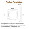 Car Accessories Door Handle Bowl Cover Protector,transparent Anti-scratch Sticker,for Toyota Corolla Prius Land Cruiser Rav4