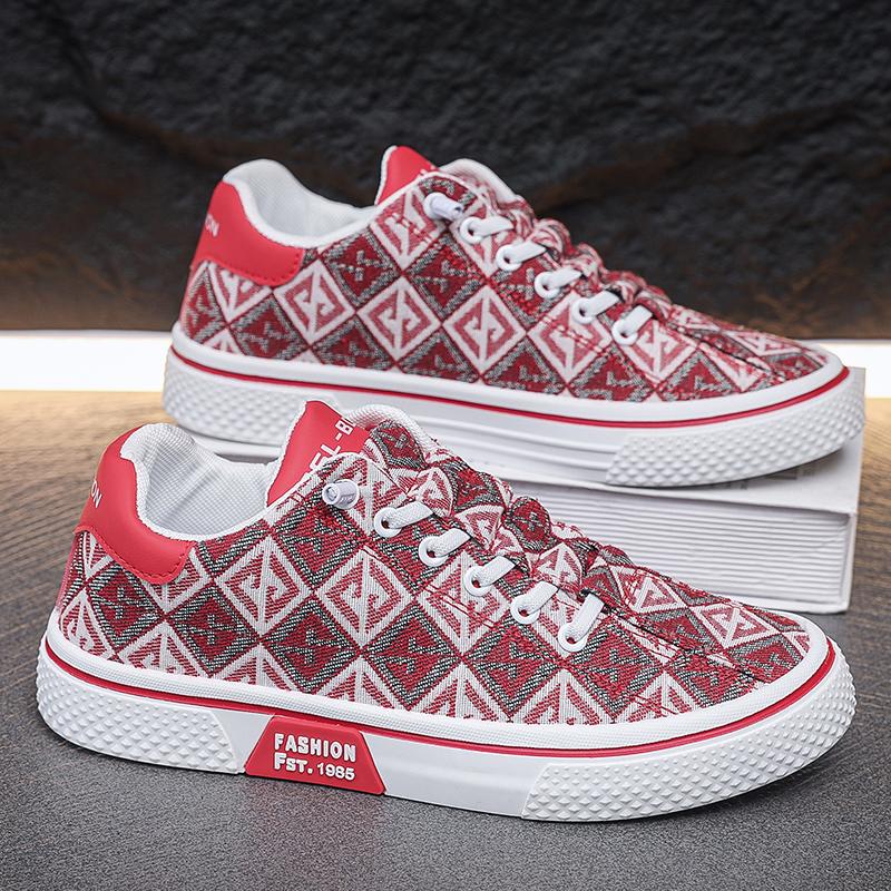 Men's Shoes Low-top Board Shoes Skateboard Shoes Fashion Canvas Casual Shoes