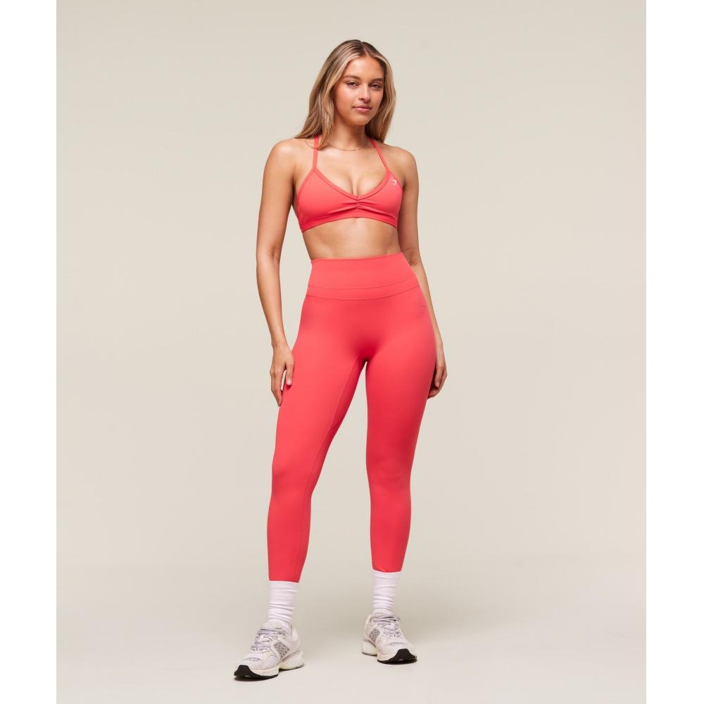 Gymshark Whitney Leggings Coral Red B3c6k Rb0y