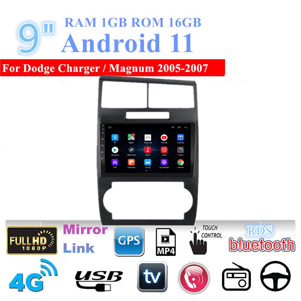 Dodge Charger 05-07 LHD Car Radio - 9" Android 11