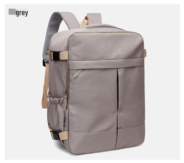 Men s Waterproof Expandable Travel Backpack: Lightweight, Multifunctional Double Shoulder Bag for Outdoor and Business Use