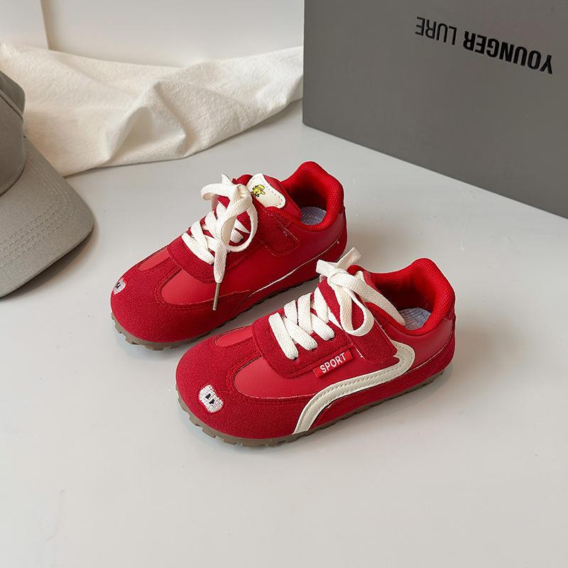 

Children s moral training shoes spring and autumn new men s and women s sports shoes non-slip soft-soled baby toddler shoes casual children 23