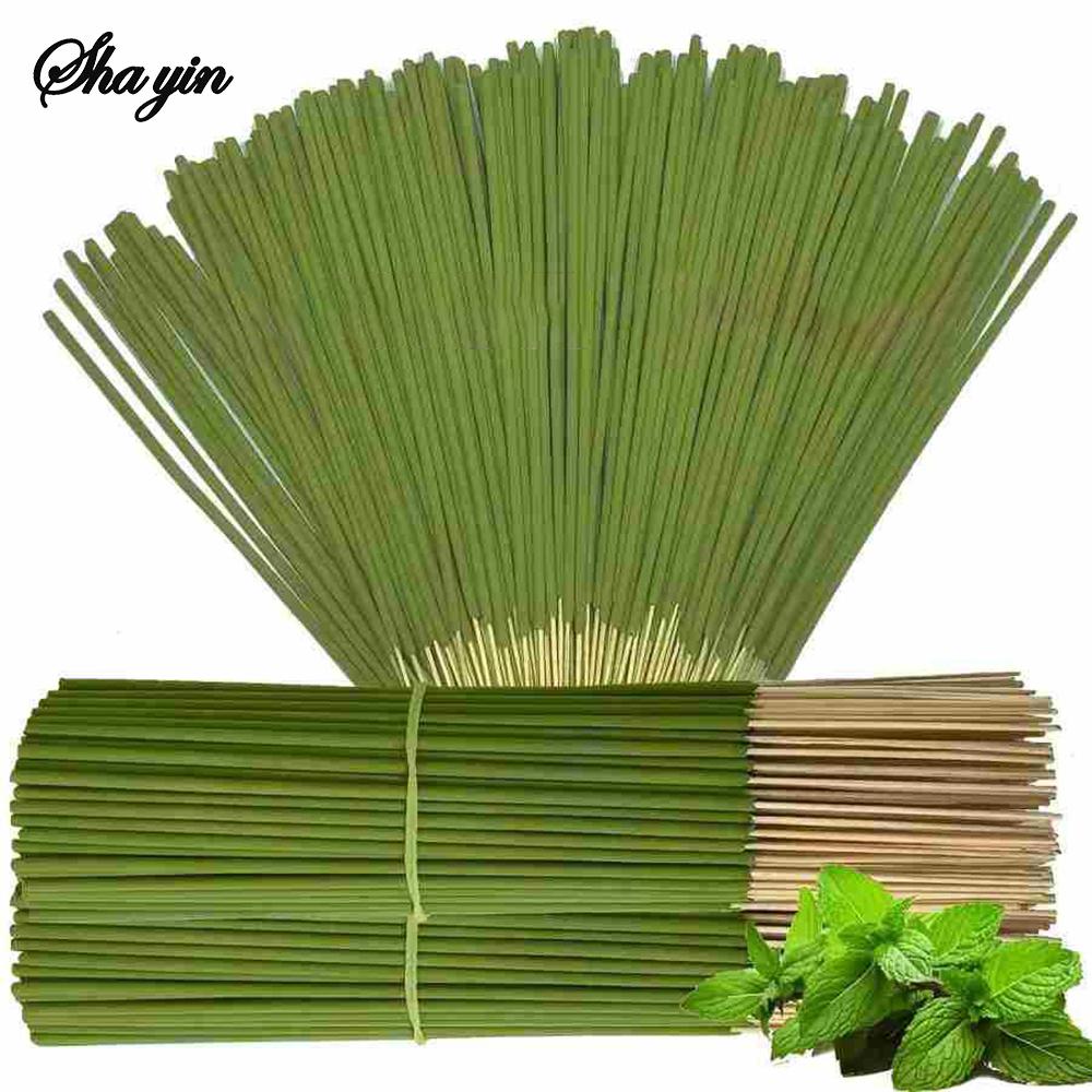 Verlängertes Zitronengrasöl Zitronengrasstab - 45 Minuten Brenndauer, Sommerduft nach künstlichem Holz für Zuhause, Camping, Innenhof